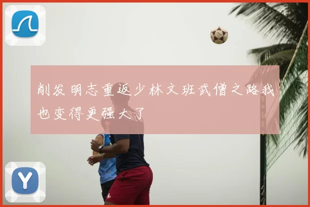 削发明志重返少林文班武僧之路我也变得更强大了