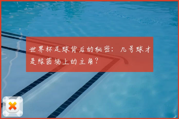 世界杯足球背后的秘密：几号球才是绿茵场上的主角？